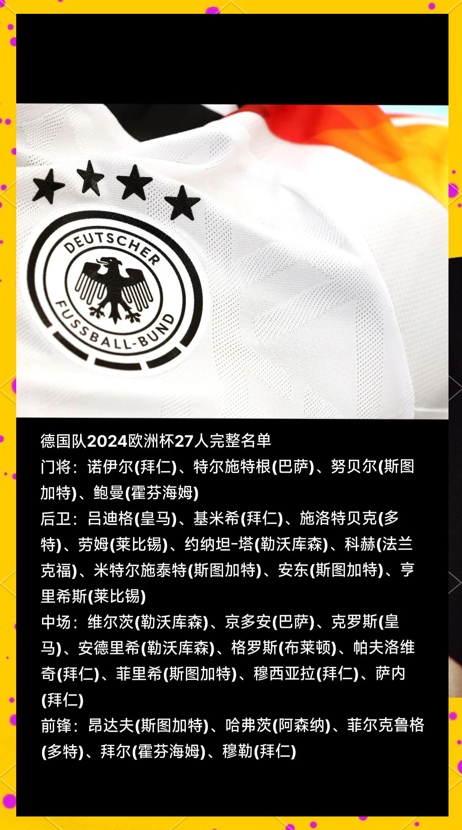 德国队在欧洲杯预选赛中保持不败